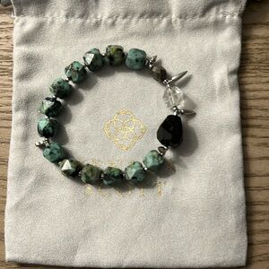 Kendra Scott African Turquoise Stretch Bracelet